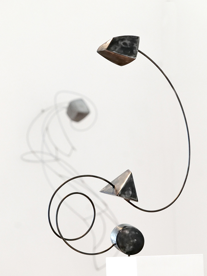 irgendwie Pflanze, Maschine, Sex - Stahl, geölt, Höhe 68 cm, 2024